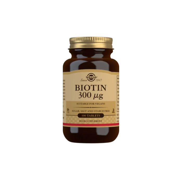 Solgar Biotina 300 µg Compresse - Confezione da 100