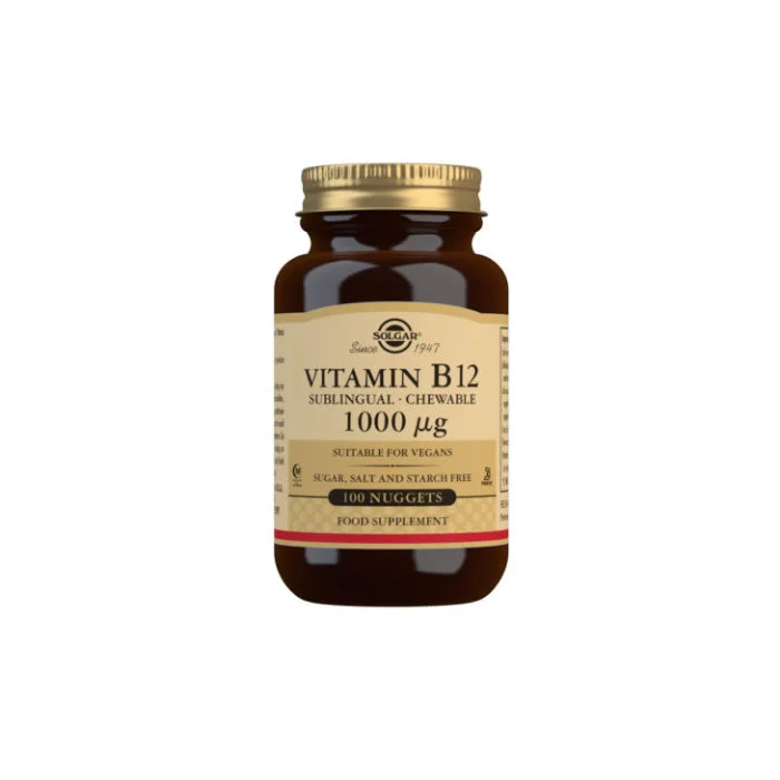 Solgar Vitamina B12 1000μg 100 Compresse Masticabili