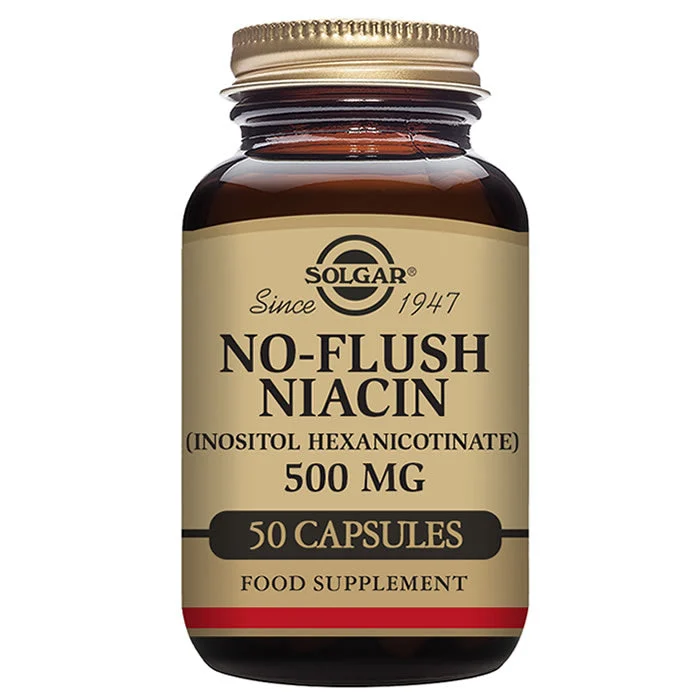 Solgar Niacin Non-Blushing 50 Capsule