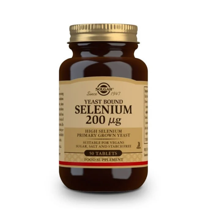 Solgar Selenium In Yeast 200mcg 50 Compresse