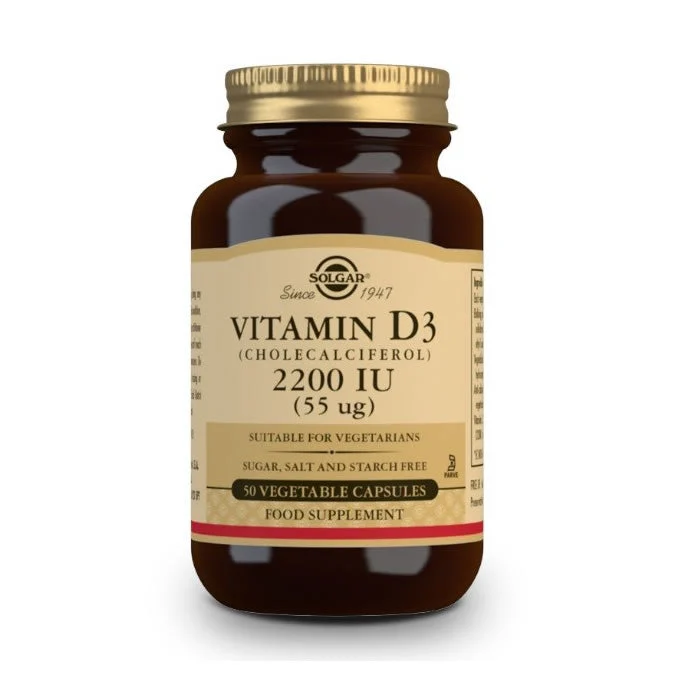 Solgar Vitamin D3 2200 UI (55 mcg) 50 capsule