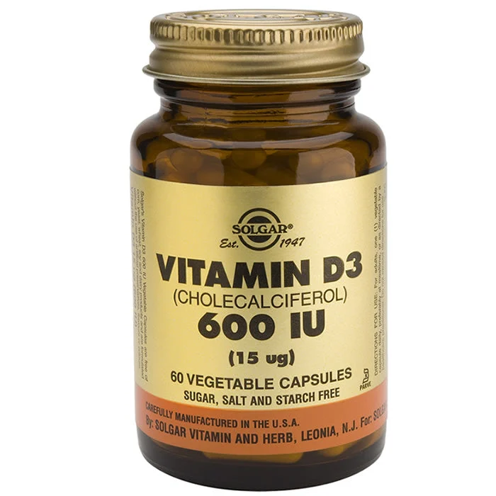 Solgar Vitamin D3 600UI 15cmg 60 Capsule