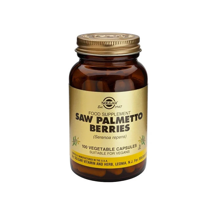 Solgar Bacche di Saw Palmetto 100 capsule