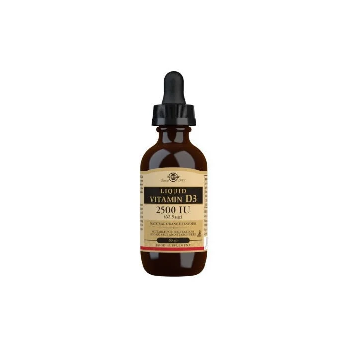 Solgar Vitamin D3 2500 ui (62,5 mcg) 59 ml