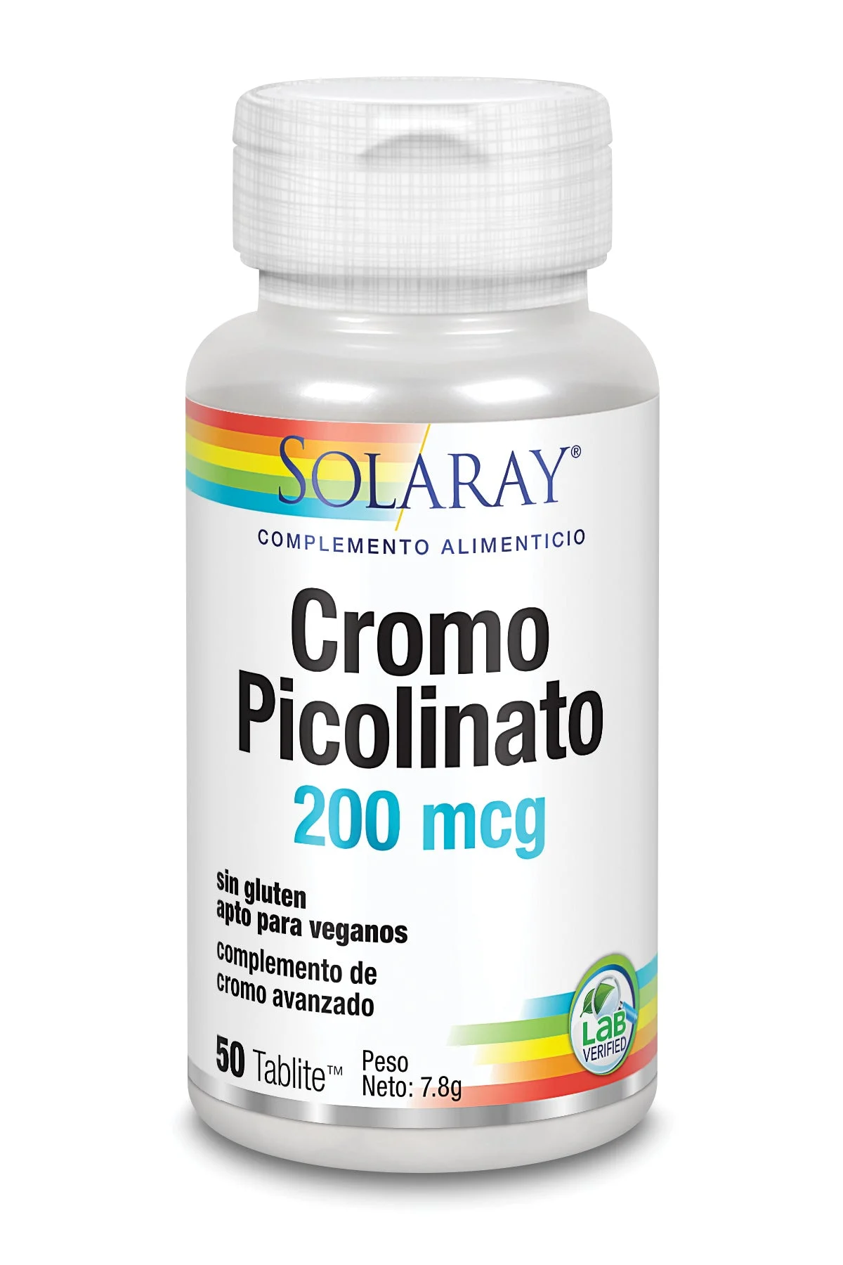 Solaray Cromo Picolinato 50 Compresse