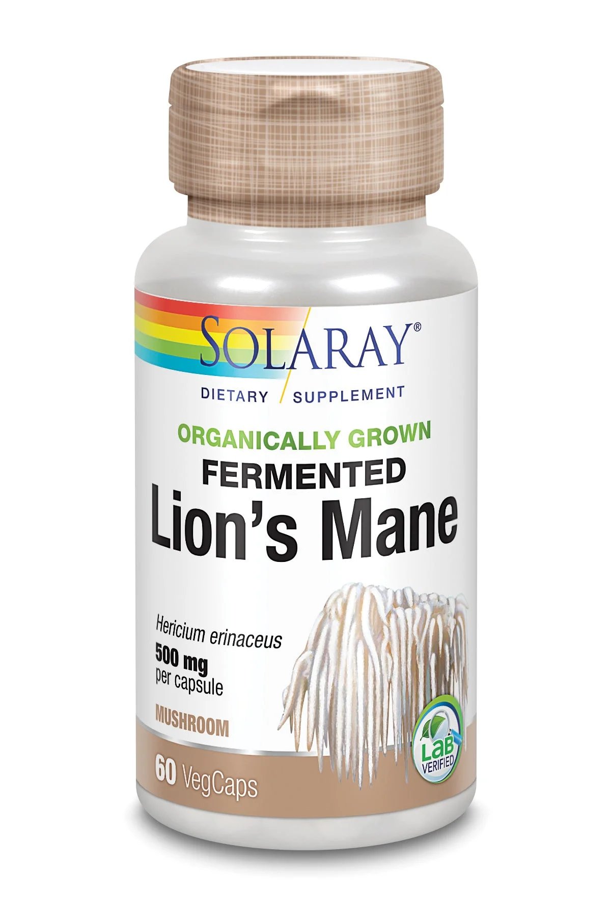 Solaray Melena De Leon 500 Mg 60 capsule