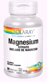 Solaray Magnesio 133 Mg 90 capsule