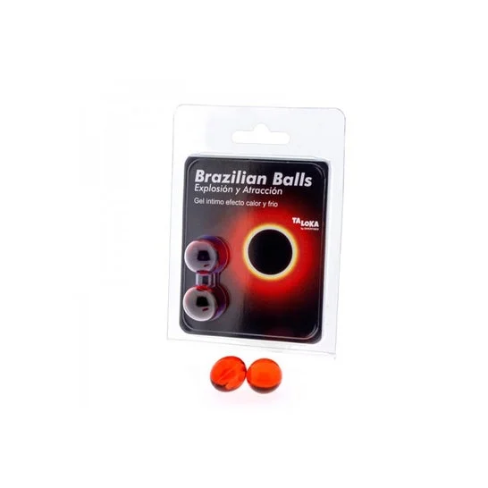 Diverty Sex Taloka Brazilian Balls Hot & Cold Effect Exciting Gel 2uds