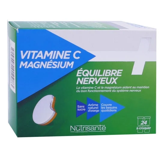 Vitamina C + Magnsium 24 compresse Masticare