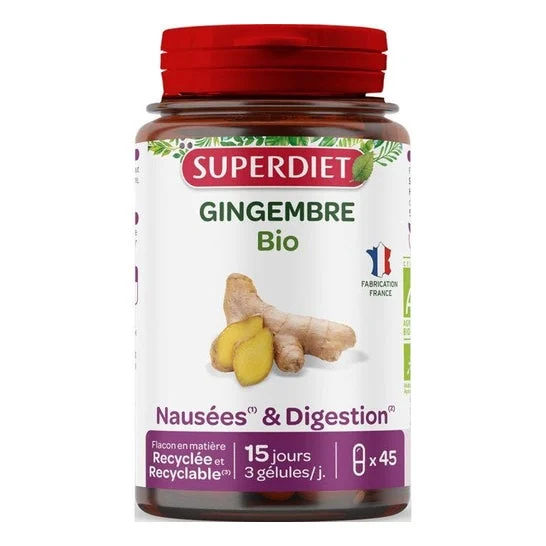 Superdiet Jengibre Bio 45caps