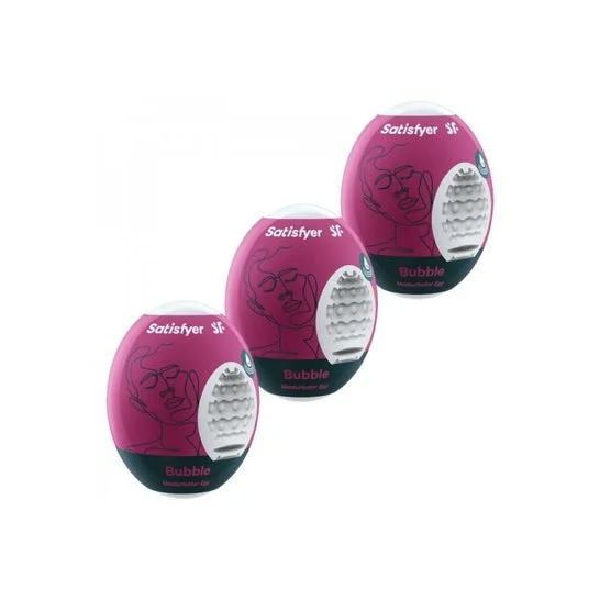 Satisfyer Bubble Uovo Masturbatore 3 Unità