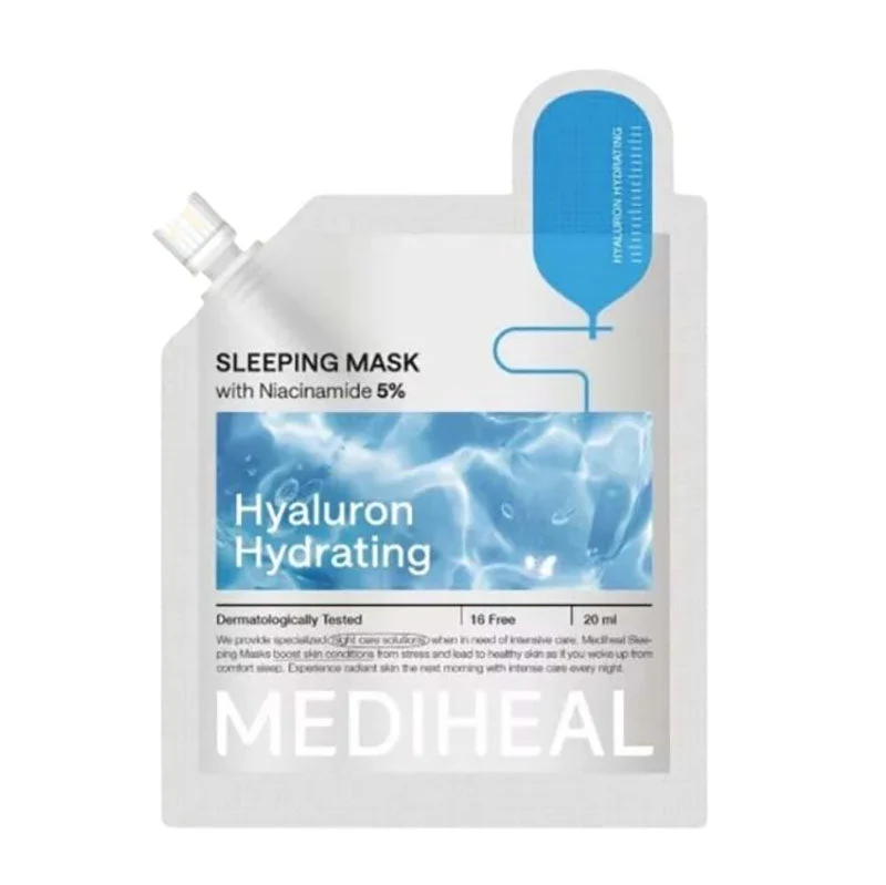 Maschera idratante per la notte all'acido ialuronico 20 ml
