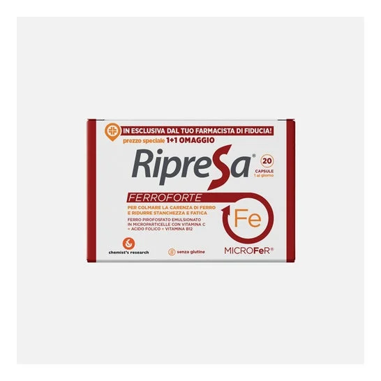 Chemist's Ripresa Ferroforte 20caps