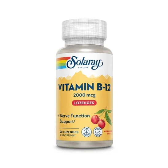 Solaray Vitamina B12 2000mcg 90comp