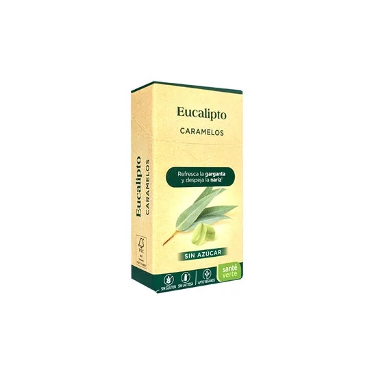 Santé Verte Caramelos Eucalito con Mentol Bio 35g