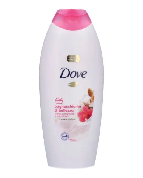 Dove Caring Bath With Almond Cream Body Wash