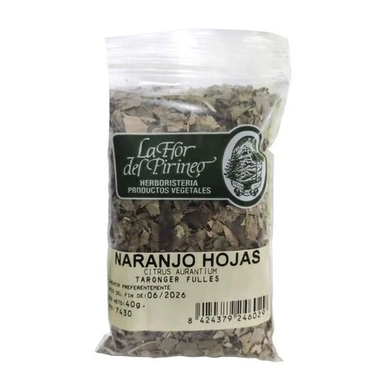 La Flor del Pirineo Erbe Arancio Foglia 40g
