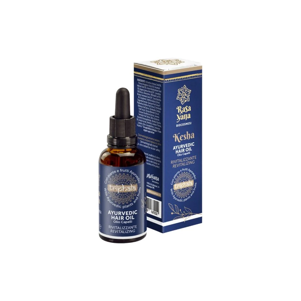 Rasayana Kesha Olio per Capelli Rivitalizzante, 50 ml