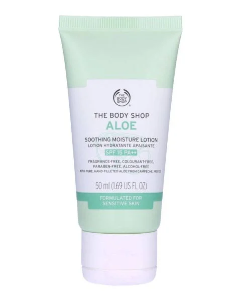 The Body Shop ALOE soothing moisture lotion