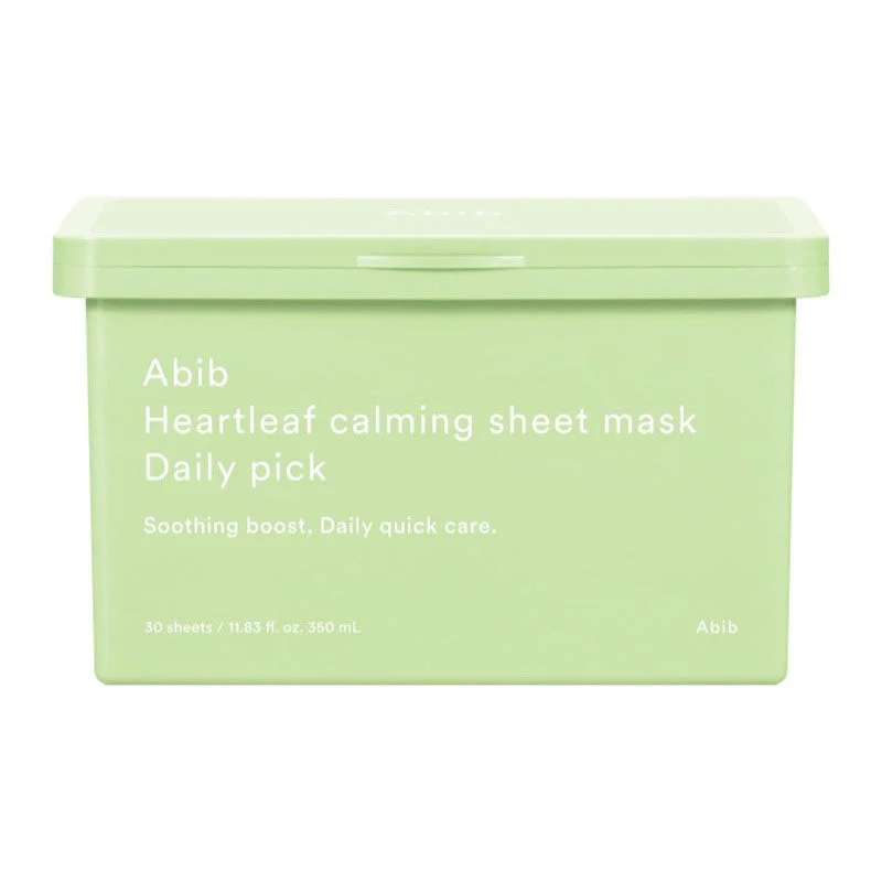 Maschera in tessuto lenitiva Heartleaf Daily Pick (30 fogli)