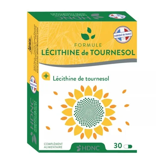 H.D.N.C. Lecitina de Girasol 30caps