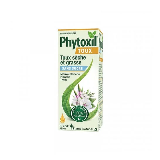 Sanofi Fitotossil Tosse Sciroppo per la tosse Sciroppo Senza Zucchero 120ml