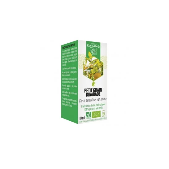 Olio essenziale biologico Dayang Petit Grain Bigarade 10ml