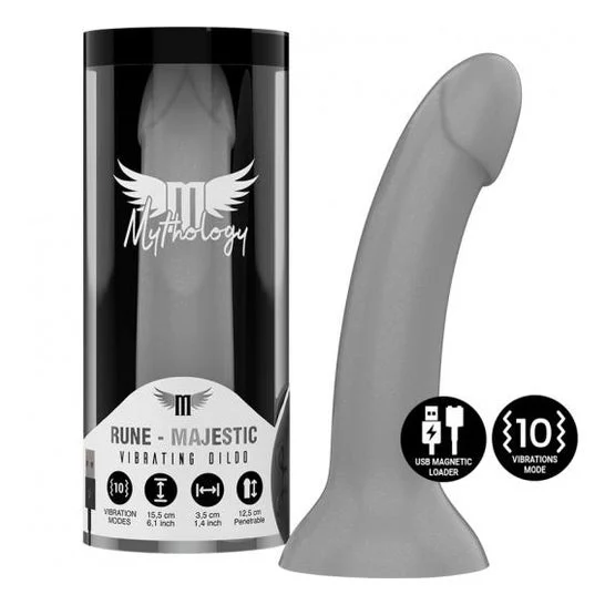 Mythology Rune Majestic Dildo S Vibrante Compati Watchme 1 Unità