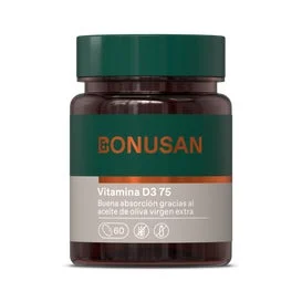 Bonusan Vitamina D3 75Mcg 60caps