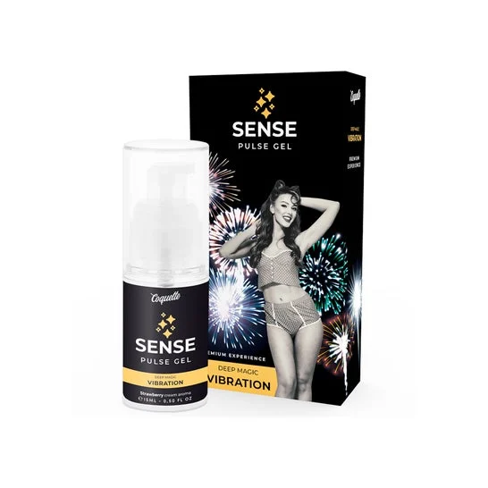 Coquette Pulse Gel Strawberry Vibration Magic Premium 15ml