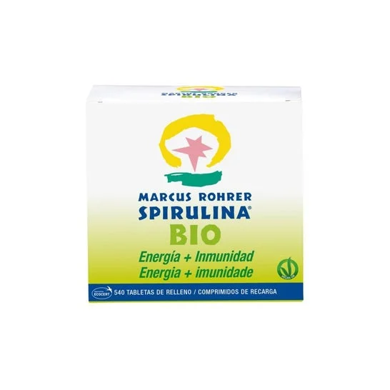Marcus Rohrer Bio Spirulina Ricarica 540comp