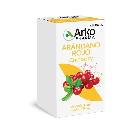 Mirtillo Rosso Arkocaps Arkopharma 45 Tappi