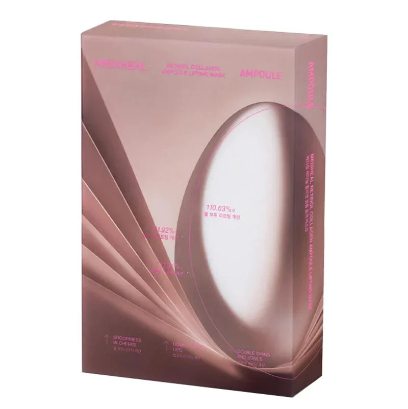 Maschera lifting con fiale di collagene e retinolo