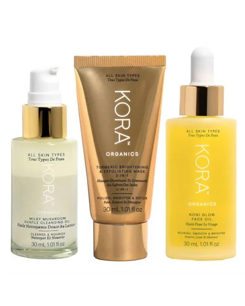 Kora Organics Nourish & Glow Trio