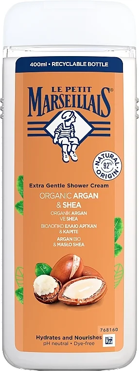 Crema doccia "Argan e karitè bio"