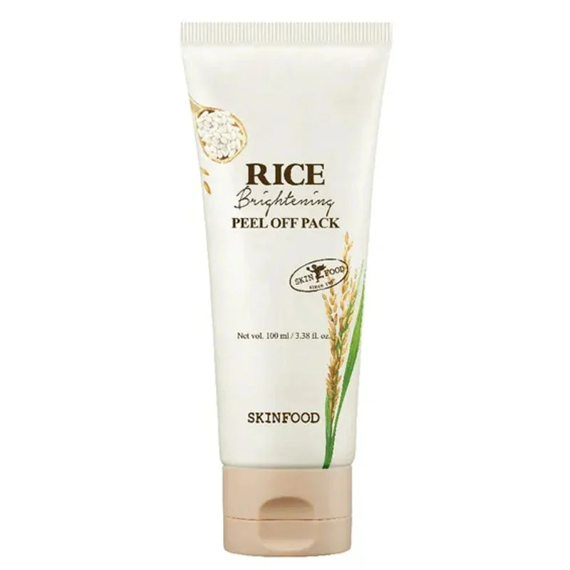 Maschera illuminante al riso con confezione peel-off da 100 ml