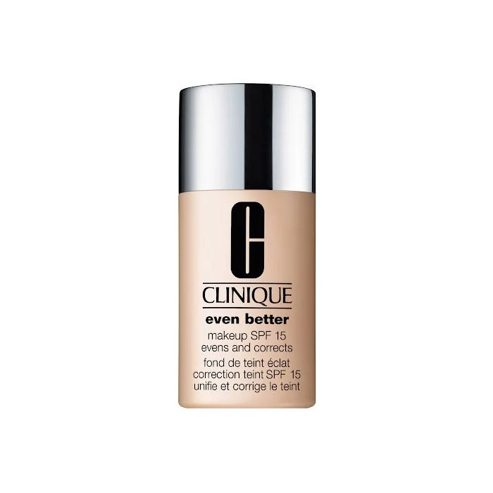 Clinique Trucco liquido per uniformare il tono della pelle colorata, SPF 15 (Even Better Makeup) 30 ml - Tonalità: 14 CN 0.75 Custard