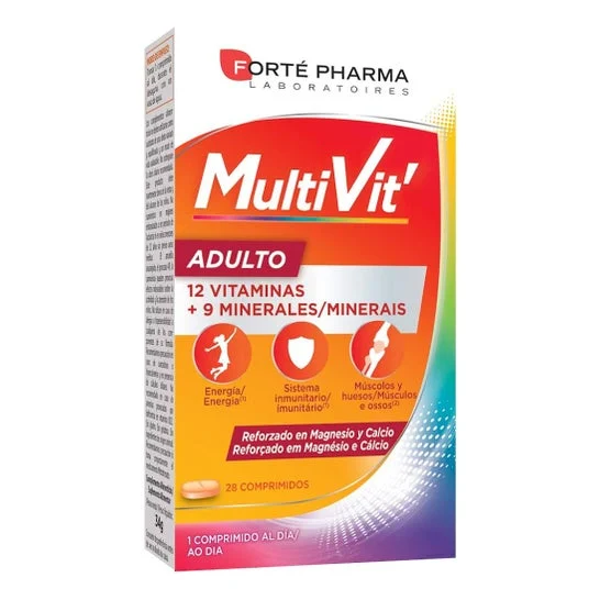 Energia multivitada adulto 28comp