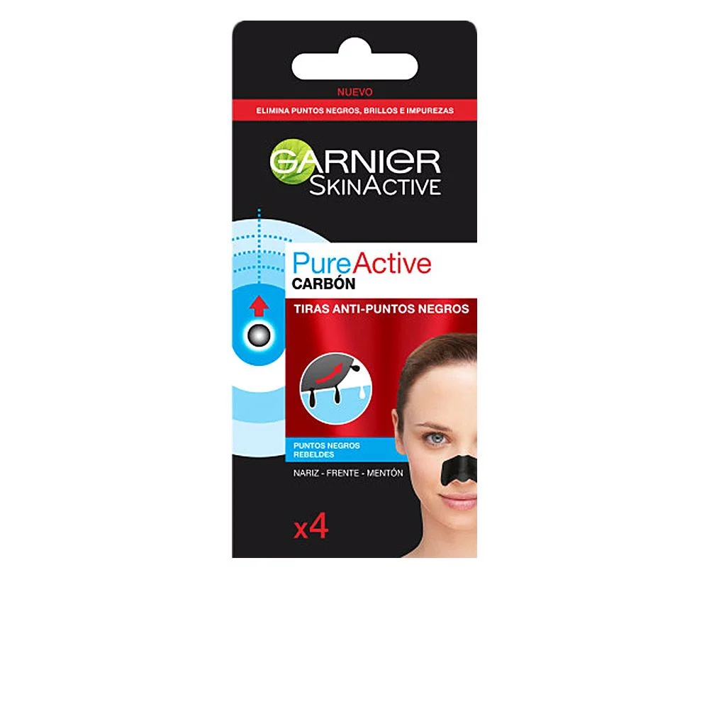 PURE ACTIVE CARBON tiras anti-puntos negros