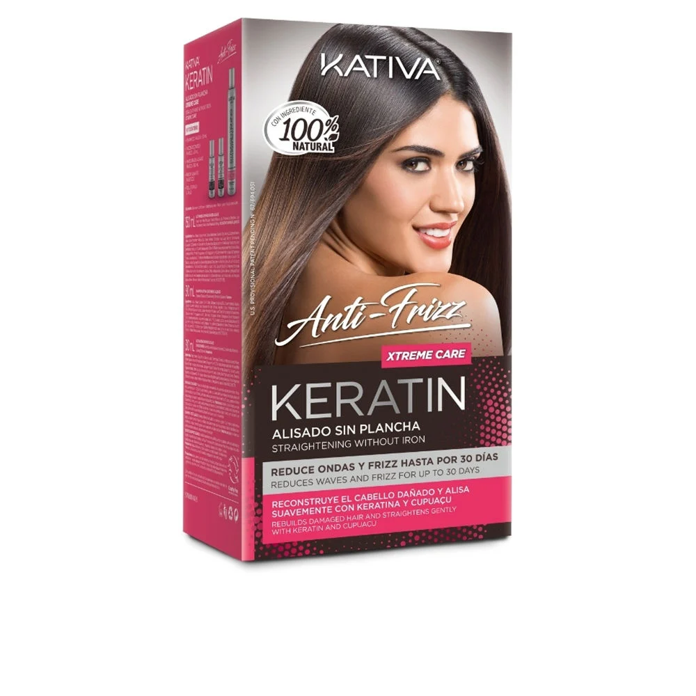 KERATIN ANTI-CRESPO Lisciante Brasiliano senza stiratura, Xtreme Care, 30 giorni