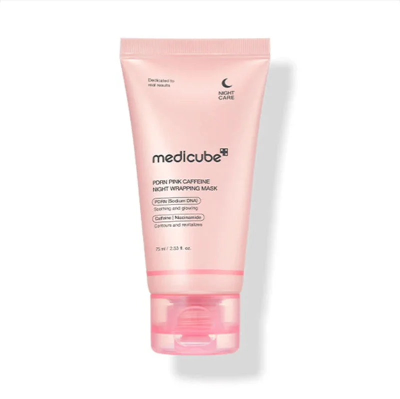 Maschera avvolgente da notte alla caffeina rosa PDRN 75 ml