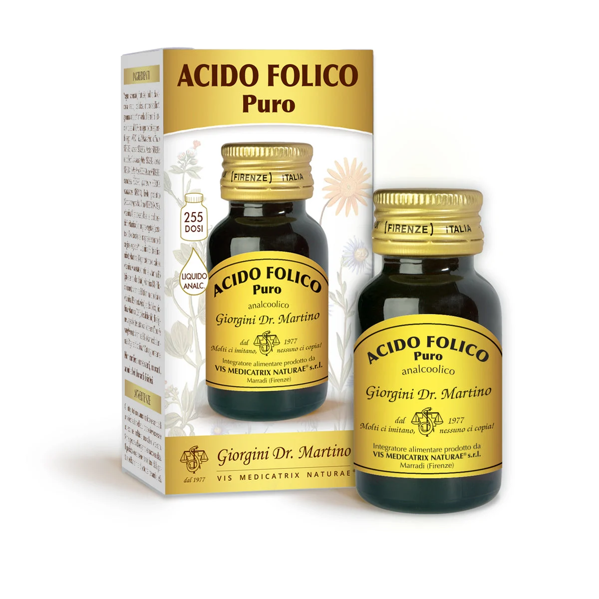 Dr Giorgini Acido Folico Puro Liquido Analcoolico 30 ml