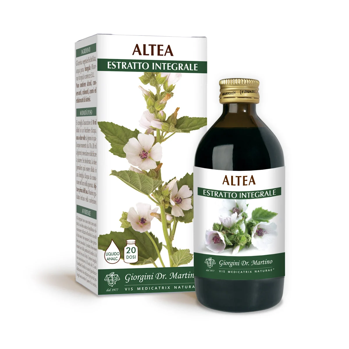 Dr Giorgini Altea Estratto integrale Liquido analcoolico 200ml