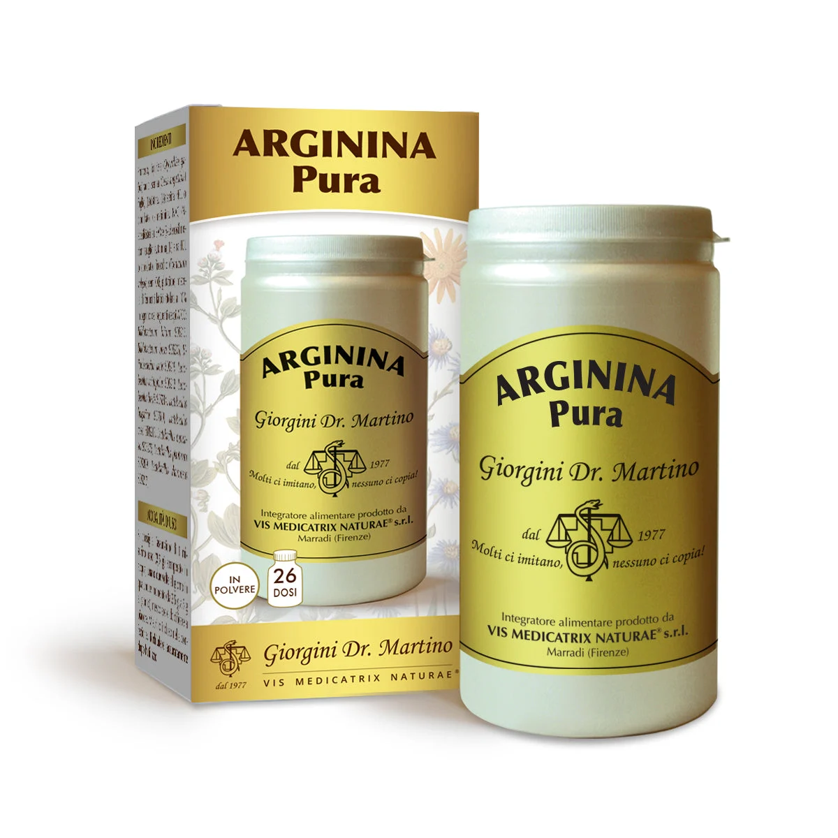 Dr Giorgini arginina pura polvere solubile 100g