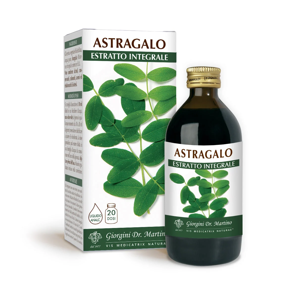 Dr Giorgini Astragalo Estratto integrale Liquido analcoolico 200ml
