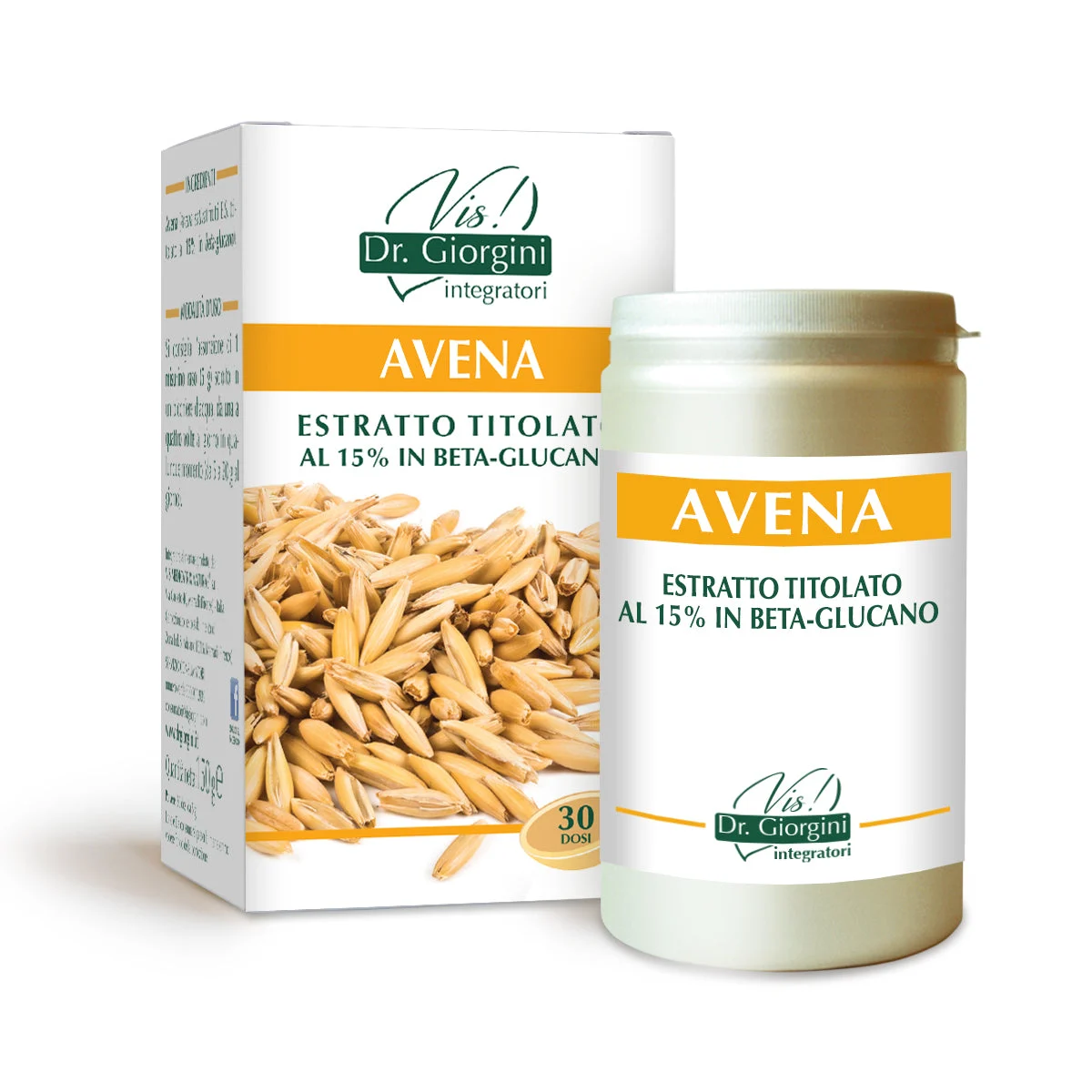 Dr Giorgini avena estratto titolato 150 g polvere