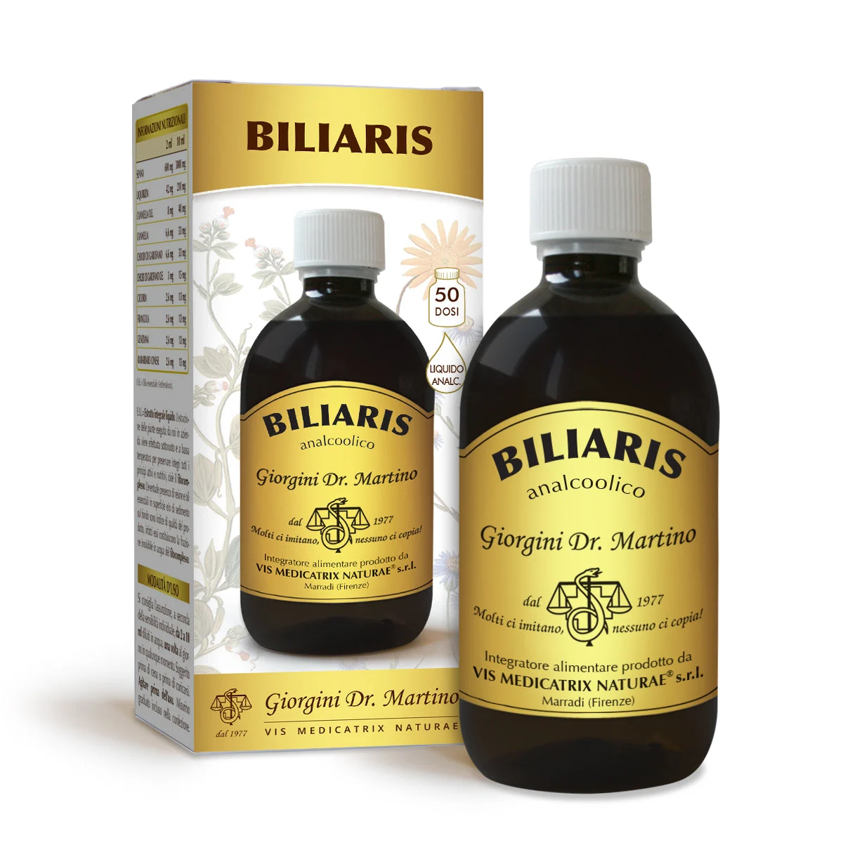 Dr Giorgini biliaris liquido analcoolico 500 ml
