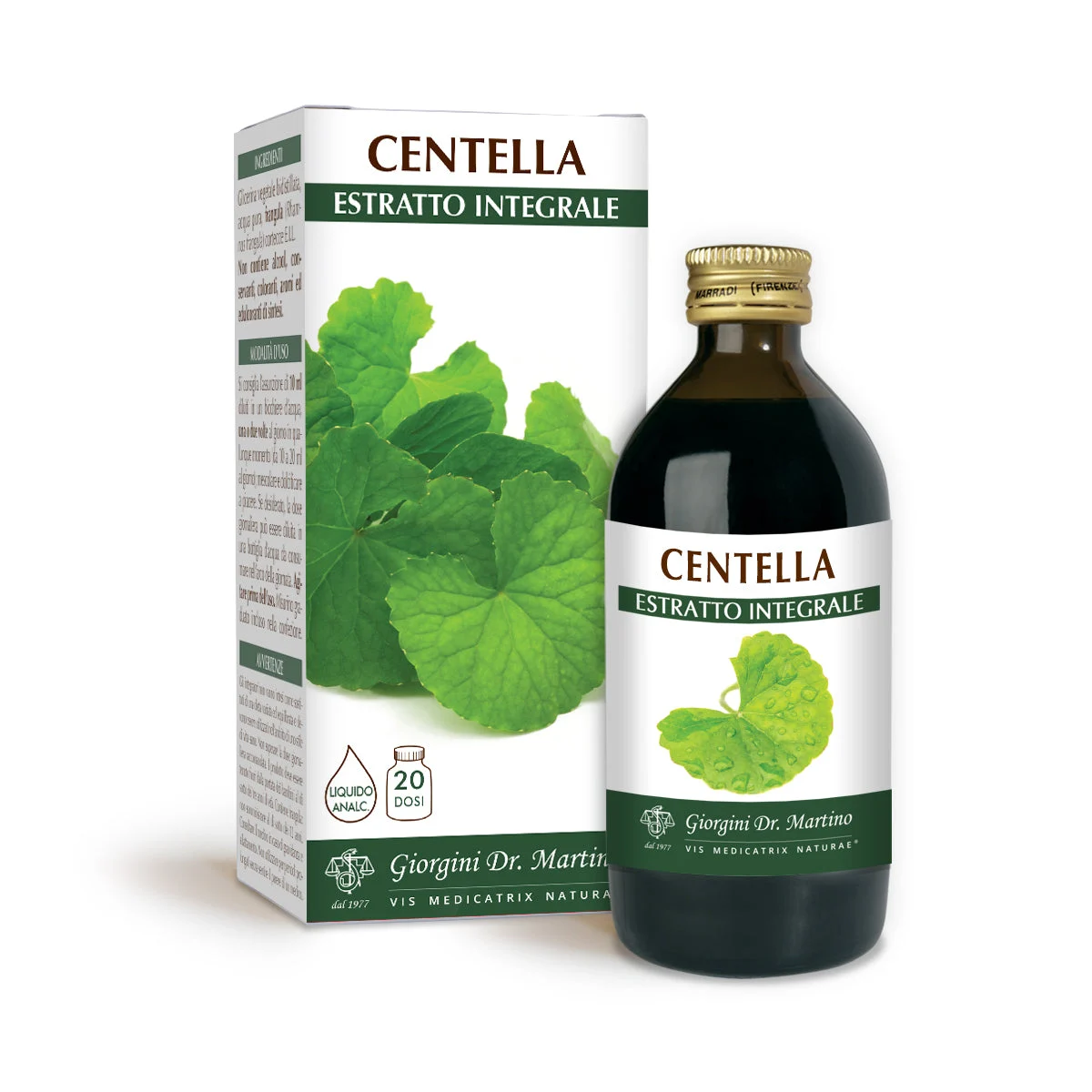 Dr Giorgini Centella Estratto integrale Liquido analcoolico 200ml