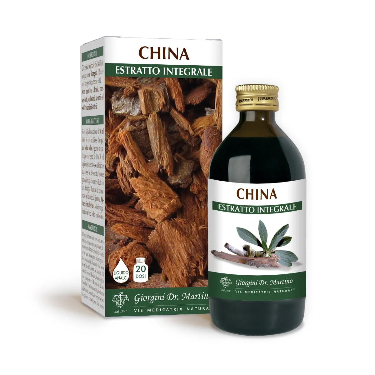 Dr Giorgini China Estratto integrale Liquido analcoolico 200ml