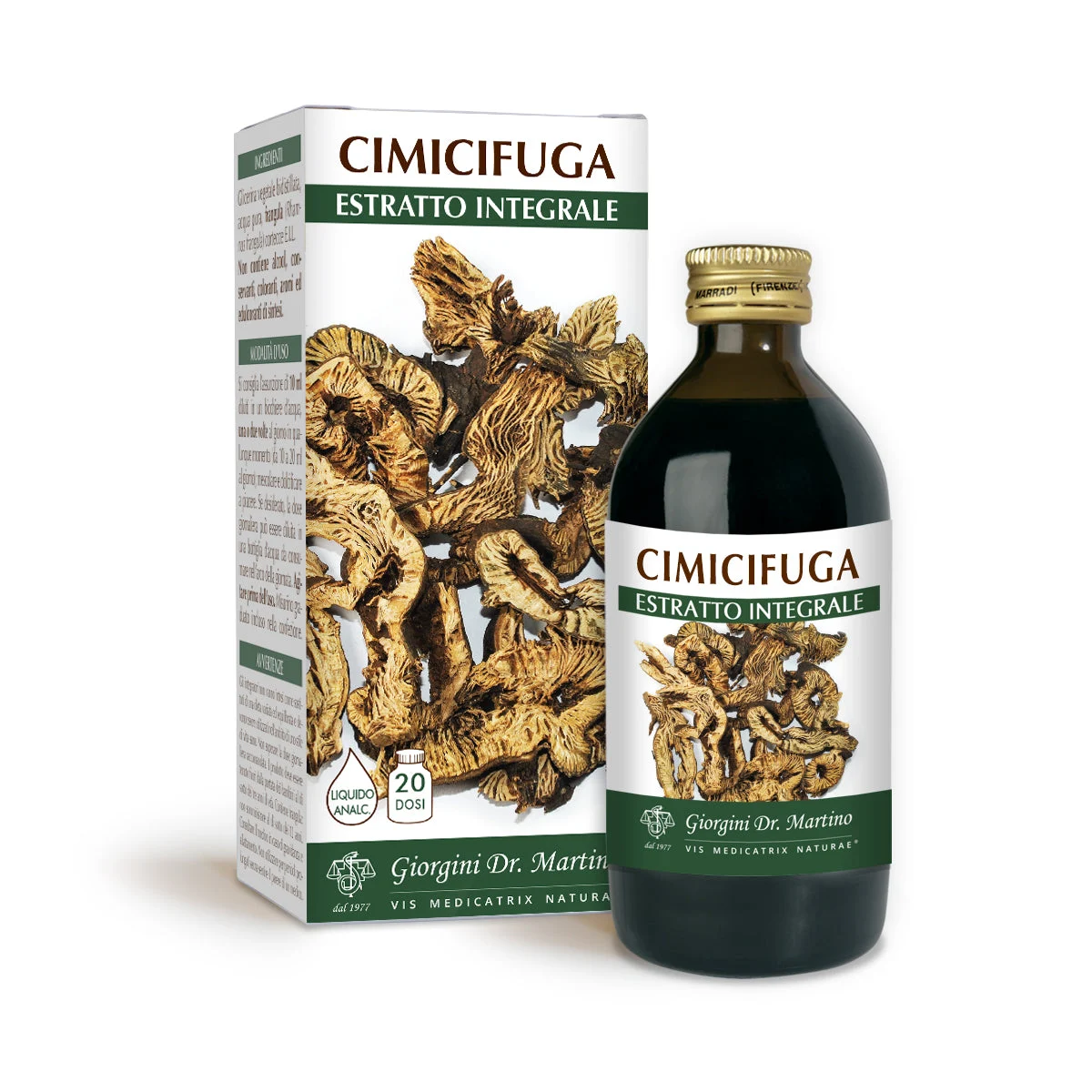 Dr Giorgini Cimicifuga Estratto integrale Liquido analcoolico 200ml